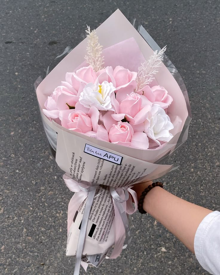 Bó hoa hồng sáp vĩnh cửu